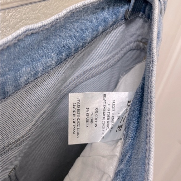 NWT Daze Denim Echo High Rise Wide Leg Jean in Blooming Vintage - Picture 9 of 9